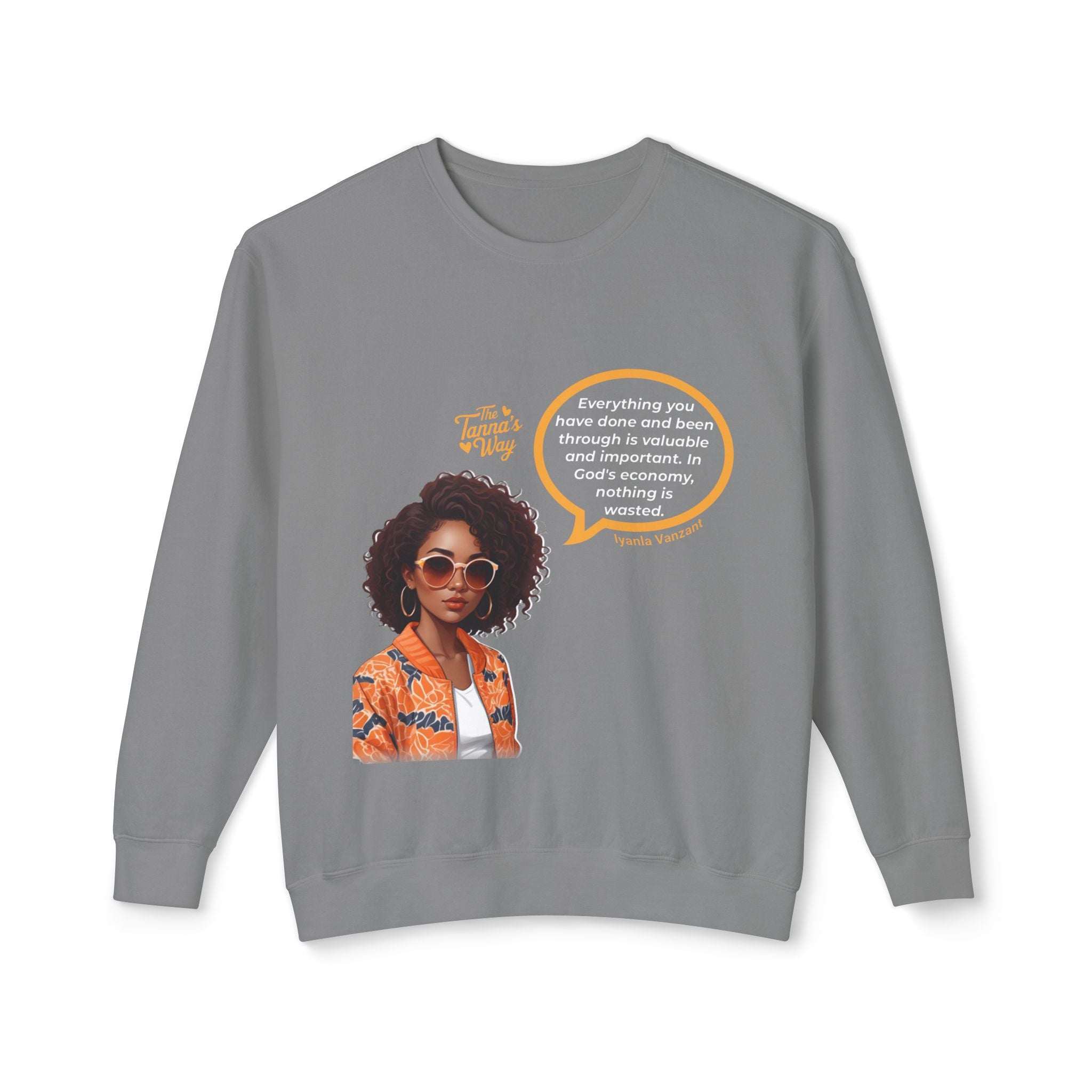 Lyanla Vanzant | Unisex Lightweight Crewneck Sweatshirt
